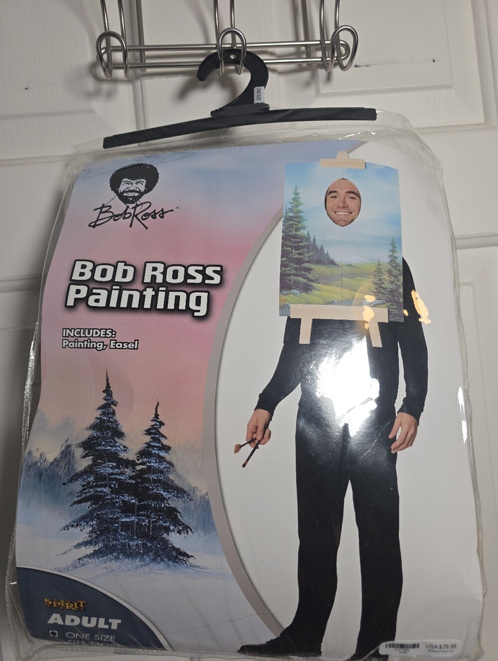 Adult Bob Ross Painting Costume - Firefly MULTI-COLOR ONE SIZE FITS MOST